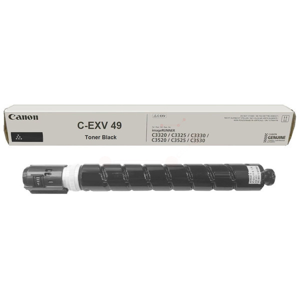 Laserový toner Canon C-EXV49 (8524B002) black (čierna) - originálny