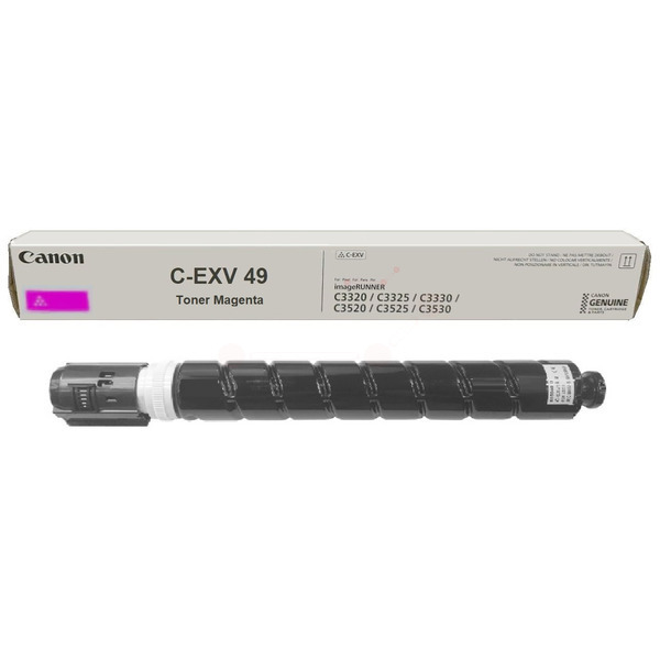 Laserový toner Canon C-EXV49 (8526B002) magenta (purpurová) - originálny