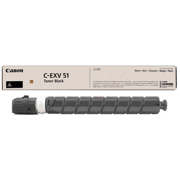 Laserový toner Canon C-EXV51BK (0481C002) black (čierna) - originálny