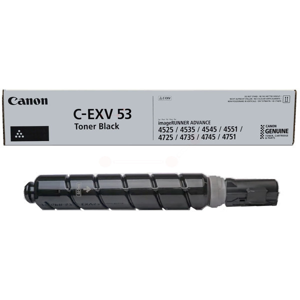 Laserový toner Canon C-EXV53 (0473C002) black (čierna) - originálny