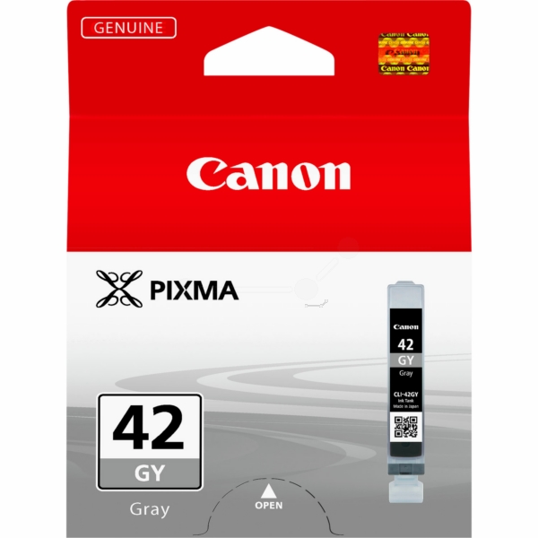 Farba do tlačiarne Canon CLI-42GY (6390B001) gray (sivá) - originálna