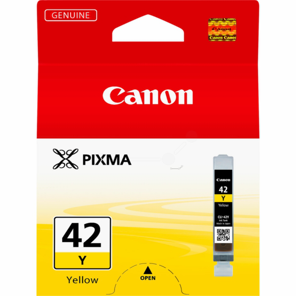 Farba do tlačiarne Canon CLI-42Y (6387B001) yellow (žltá) - originálna