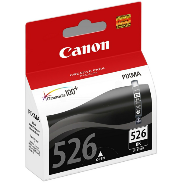 Farba do tlačiarne Canon CLI-526BK (4540B001) black (čierna) - originálna