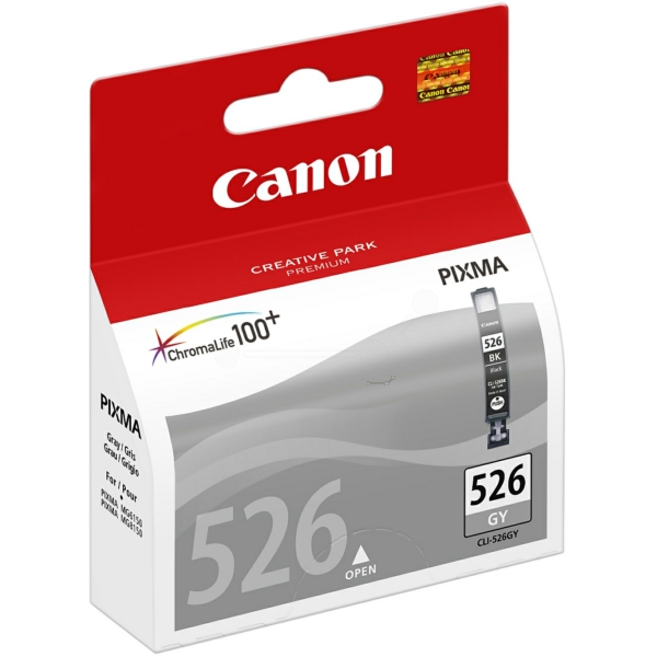 Farba do tlačiarne Canon CLI-526GY (4544B001) gray (sivá) - originálna