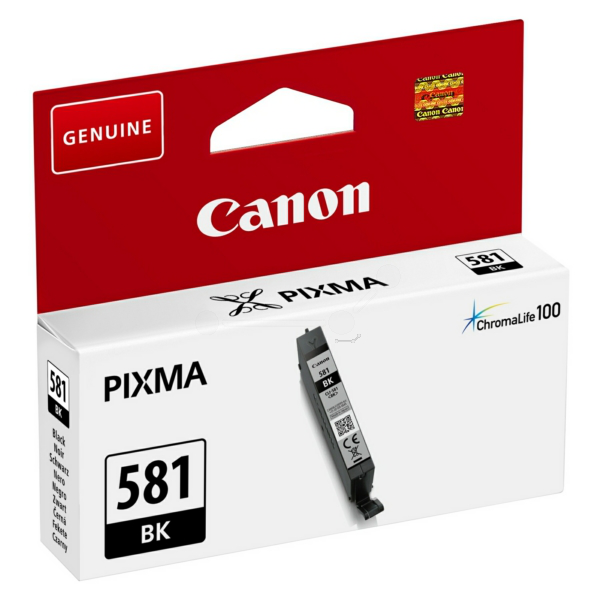 Farba do tlačiarne Canon CLI-581BK (2106C001) black (čierna) - originálna