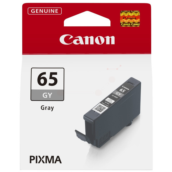 Farba do tlačiarne Canon CLI-65GY (4219C001) gray (sivá) - originálna