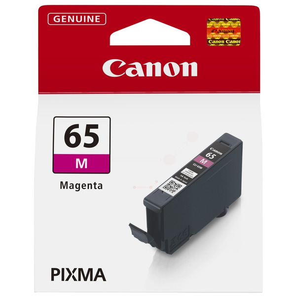 Farba do tlačiarne Canon CLI-65M (4217C001) magenta (purpurová) - originálna