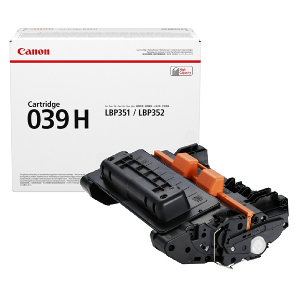 Laserový toner Canon CRG-039H (0288C001) black (čierna) - originálny