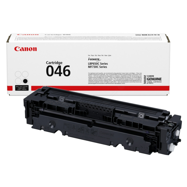 Laserový toner Canon CRG-046 (1250C002) black (čierna) - originálny