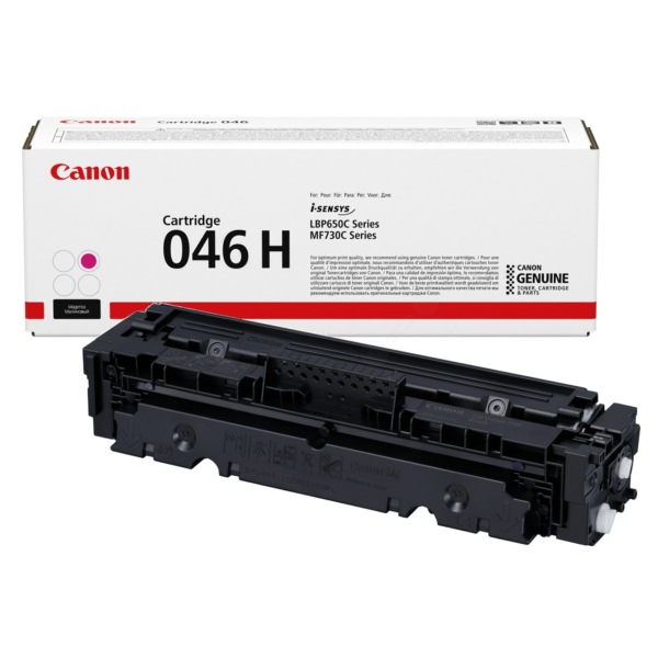 Laserový toner Canon CRG-046H (1252C002) magenta (purpurová) - originálny