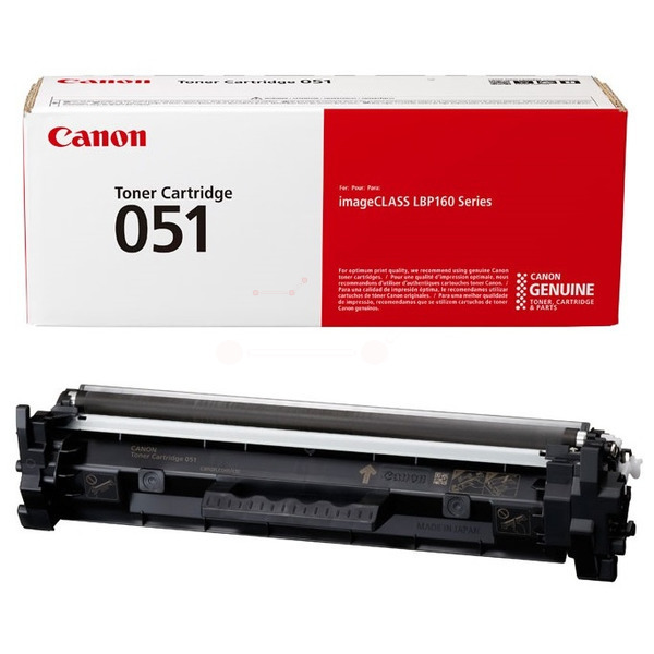 Laserový toner Canon CRG-051 (2168C002) black (čierna) - originálny
