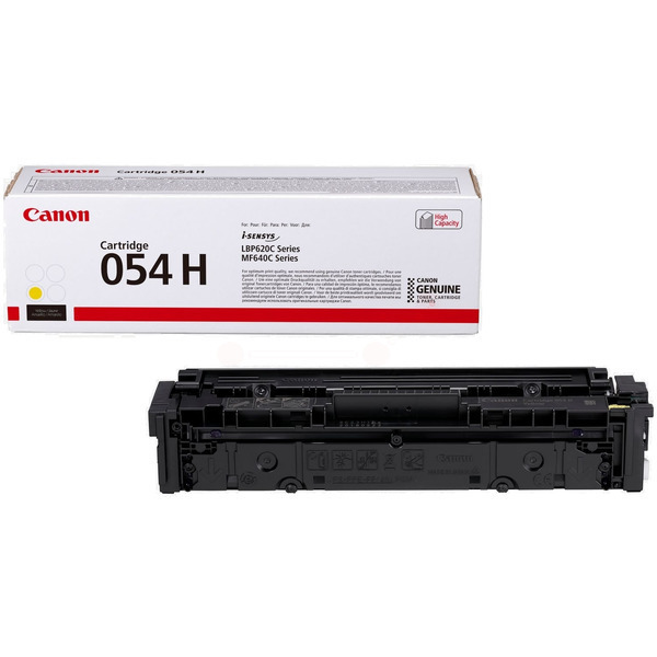 Laserový toner Canon CRG-054H (3025C002) yellow (žltá) - originálny
