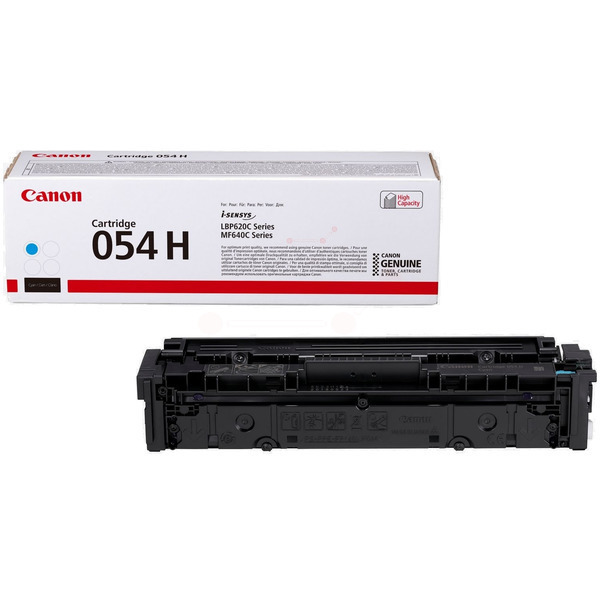 Laserový toner Canon CRG-054H (3027C002) cyan (azúrová) - originálny