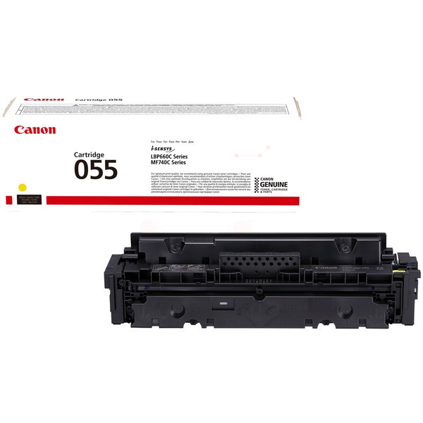 Laserový toner Canon CRG-055 (3013C002) yellow (žltá) - originálny