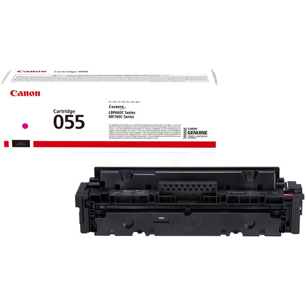 Laserový toner Canon CRG-055 (3014C002) magenta (purpurová) - originálny