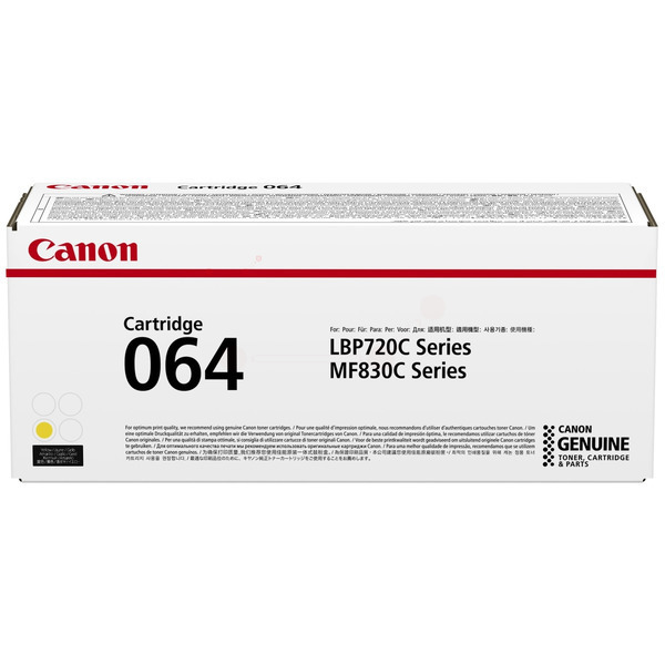 Laserový toner Canon CRG-064 (4931C001) yellow (žltá) - originálny