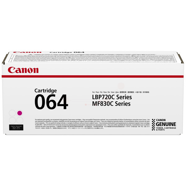Laserový toner Canon CRG-064 (4933C001) magenta (purpurová) - originálny