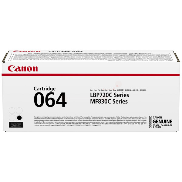 Laserový toner Canon CRG-064 (4937C001) black (čierna) - originálny