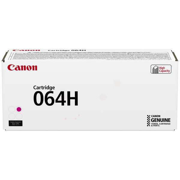Laserový toner Canon CRG-064H (4934C001) magenta (purpurová) - originálny