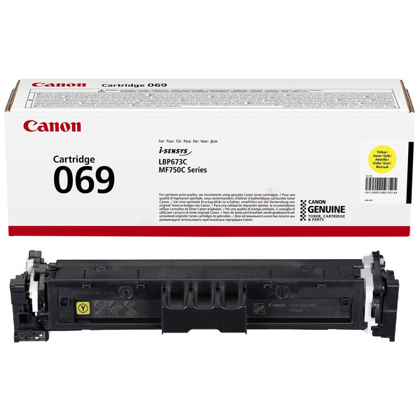 Laserový toner Canon CRG-069 (5091C002) yellow (žltá) - originálny