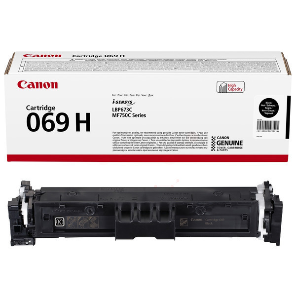 Laserový toner Canon CRG-069H (5098C002) black (čierna) - originálny