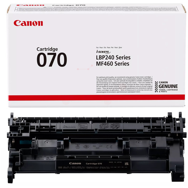 Laserový toner Canon CRG-070 (5639C002) black (čierna) - originálny
