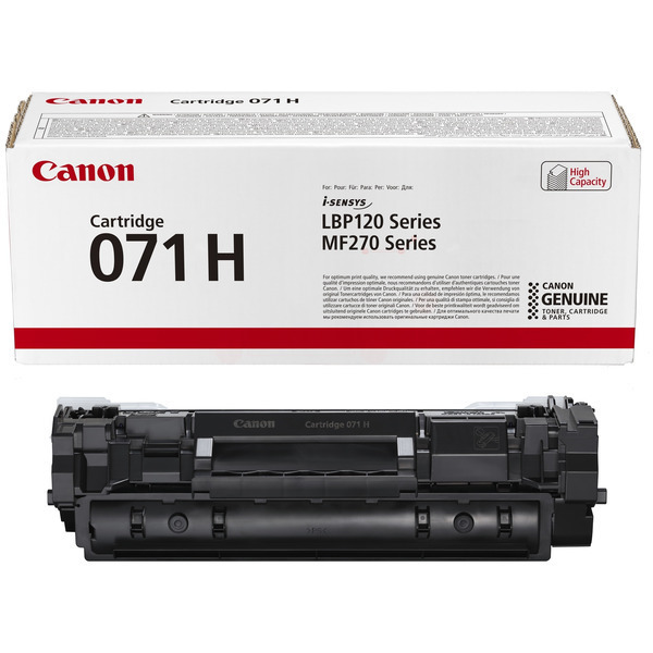 Laserový toner Canon CRG-071H (5646C002) black (čierna) - originálny