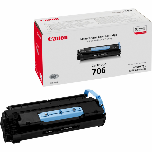 Laserový toner Canon CRG-706 (0264B002) black (čierna) - originálny
