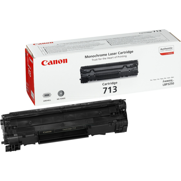 Laserový toner Canon CRG-713 (1871B002) black (čierna) - originálny