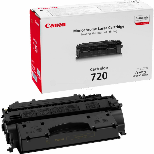 Laserový toner Canon CRG-720 (2617B002) black (čierna) - originálny