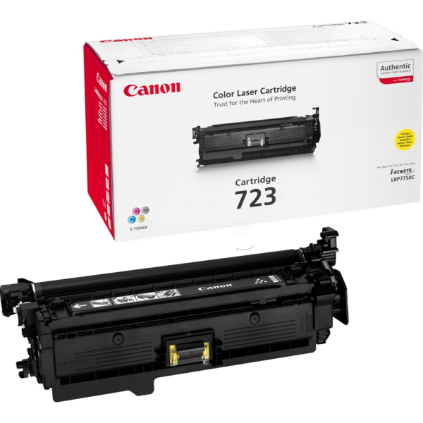 Laserový toner Canon CRG-723 (2641B002) yellow (žltá) - originálny