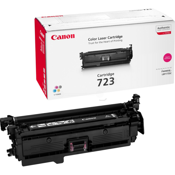 Laserový toner Canon CRG-723 (2642B002) magenta (purpurová) - originálny