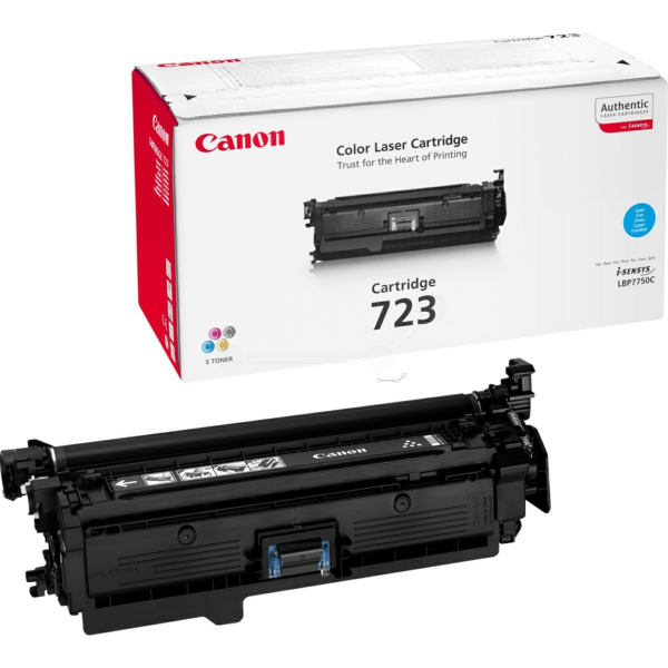 Laserový toner Canon CRG-723 (2643B002) cyan (azúrová) - originálny