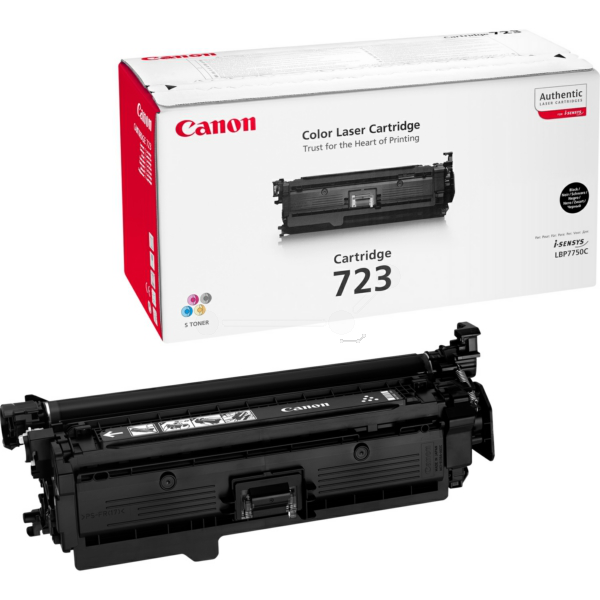 Laserový toner Canon CRG-723 (2644B002) black (čierna) - originálny
