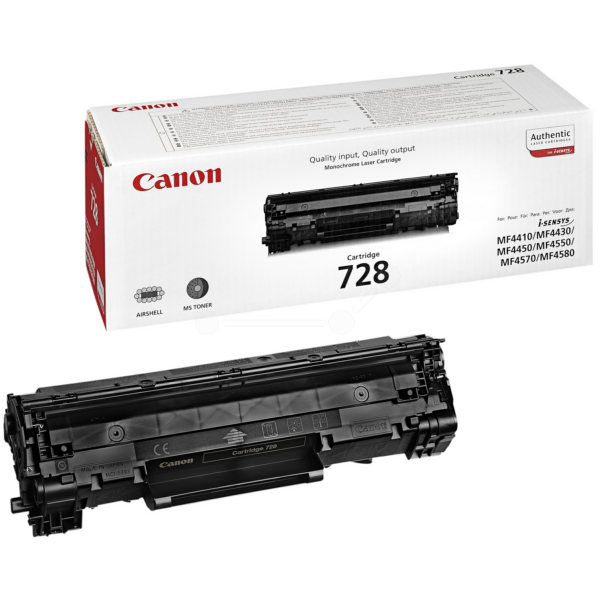 Laserový toner Canon CRG-728 (3500B002) black (čierna) - originálny