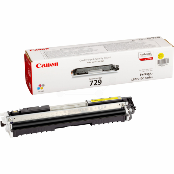 Laserový toner Canon CRG-729 (4367B002) yellow (žltá) - originálny