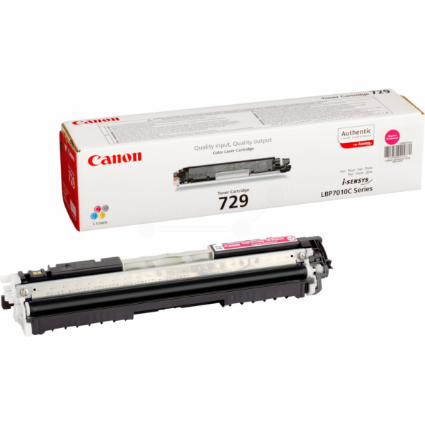 Laserový toner Canon CRG-729 (4368B002) magenta (purpurová) - originálny