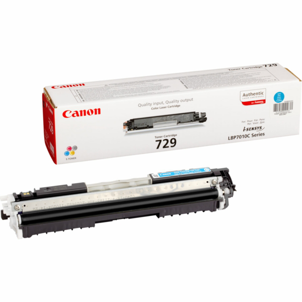 Laserový toner Canon CRG-729 (4369B002) cyan (azúrová) - originálny
