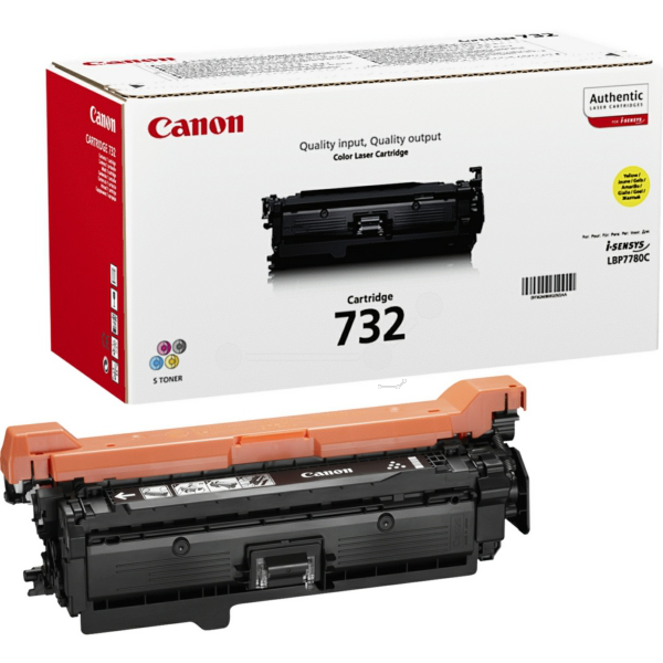 Laserový toner Canon CRG-732 (6260B002) yellow (žltá) - originálny