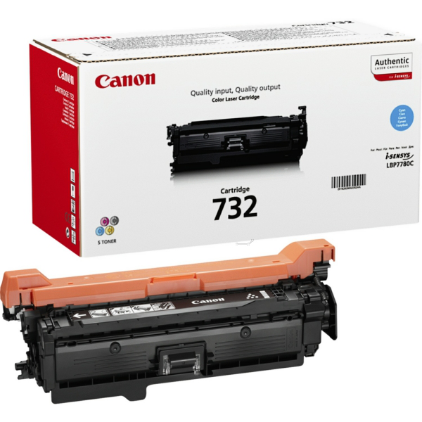 Laserový toner Canon CRG-732 (6262B002) cyan (azúrová) - originálny