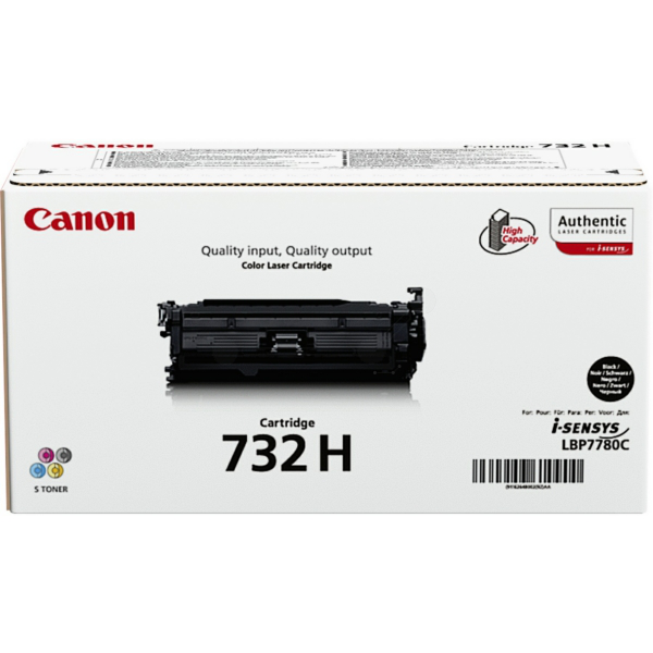 Laserový toner Canon CRG-732H (6264B002) black (čierna) - originálny