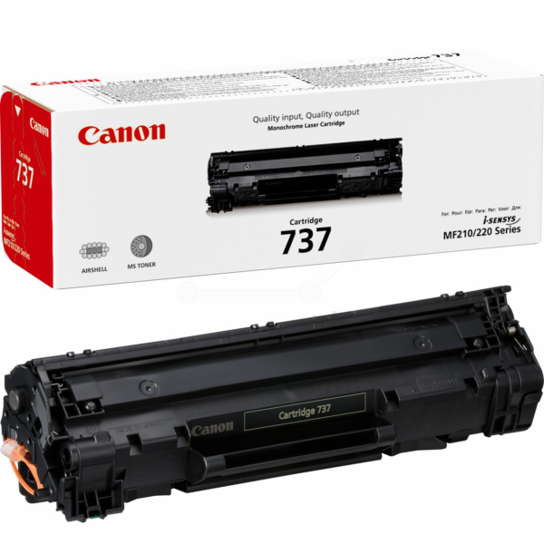 Laserový toner Canon CRG-737 (9435B002) black (čierna) - originálny