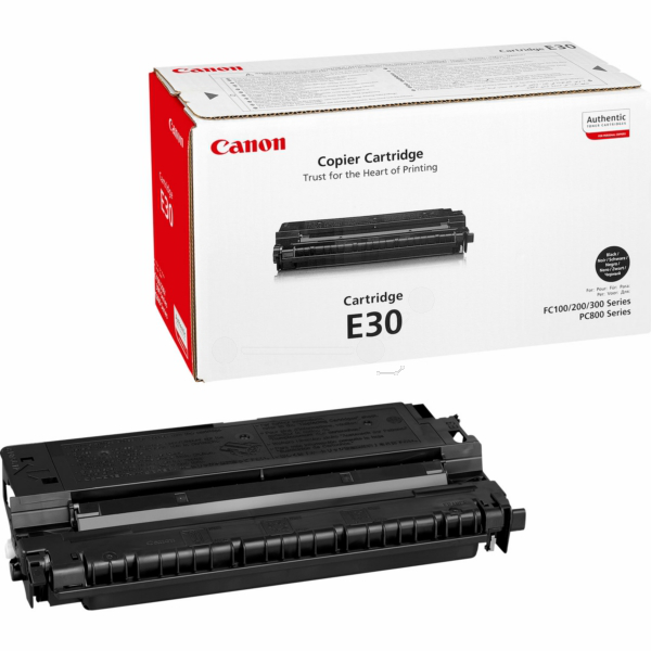 Laserový toner Canon E30 (1491A003) black (čierna) - originálny