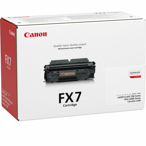 Laserový toner Canon FX-7 (7621A002) black (čierna) - originálny