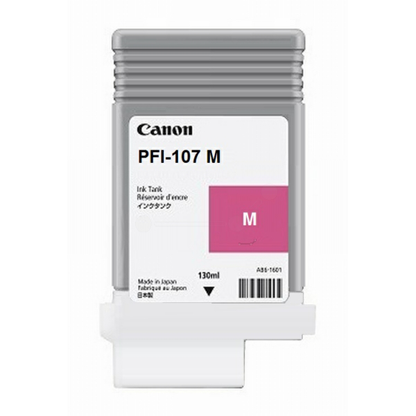 Farba do tlačiarne Canon PFI-107M (6707B001) magenta (purpurová) - originálna