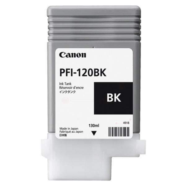 Farba do tlačiarne Canon PFI-120BK (2885C001) black (čierna) - originálna