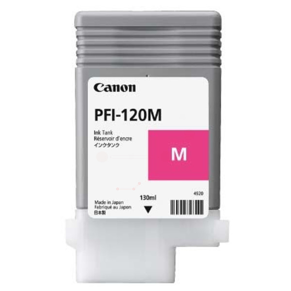 Farba do tlačiarne Canon PFI-120M (2887C001) magenta (purpurová) - originálna