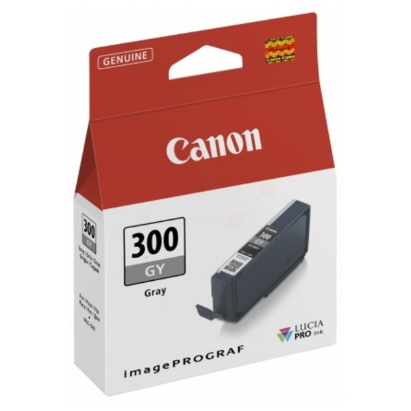 Farba do tlačiarne Canon PFI-300GY (4200C001) gray (sivá) - originálna