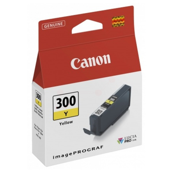 Farba do tlačiarne Canon PFI-300Y (4196C001) yellow (žltá) - originálna