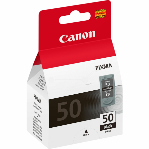 Farba do tlačiarne Canon PG-50 (0616B001) black (čierna) - originálna